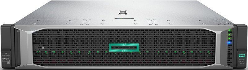 Сервер HPE Proliant DL380 Gen10 2U (1xGold 6230/20-core/2.1GHz/2x32Gb DDR4 2933MHz/P816i-a 4Gb/noHDD SFF(8/24+6up)/noDVD/4x1Gb Eth/EasyRK/2x800W) P02466-B21